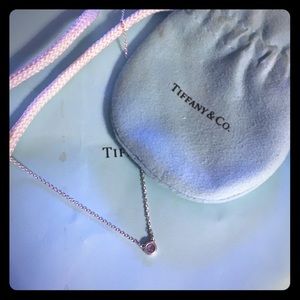 Tiffany & co aquamarine necklace