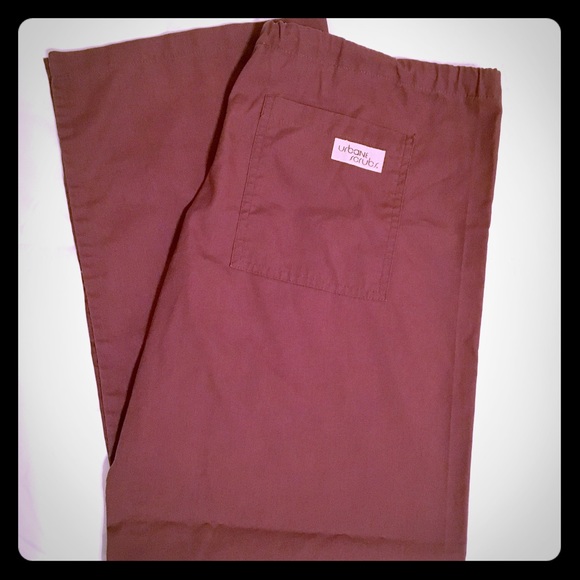 Urbane Scrubs Brown Scrub Pants