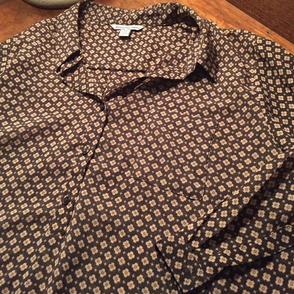 American Eagle Chiffon Shirt