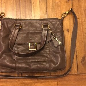 Brown Fossil bag. Shoulder bag