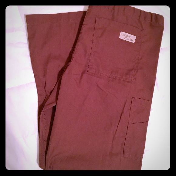 Urbane Scrubs Brown Scrub Pants