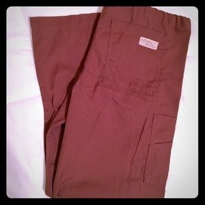Urbane Scrubs Brown Scrub Pants