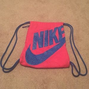 Pink Nike bag