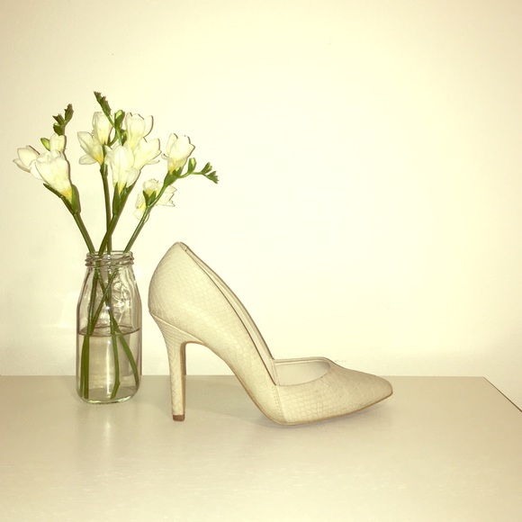 Aldo Snakeskin Pumps