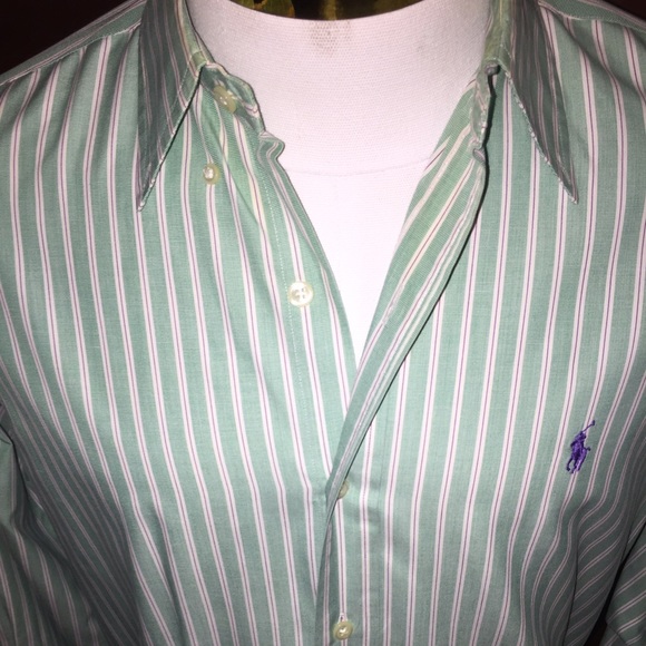 NWOT Men's Ralph Lauren "Classic Fit" Button Down - Picture 4 of 4