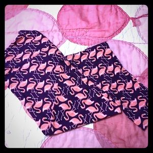 LulaRoe Tall & Curvy Flamingo Leggings