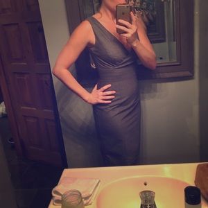 H & M dress gray