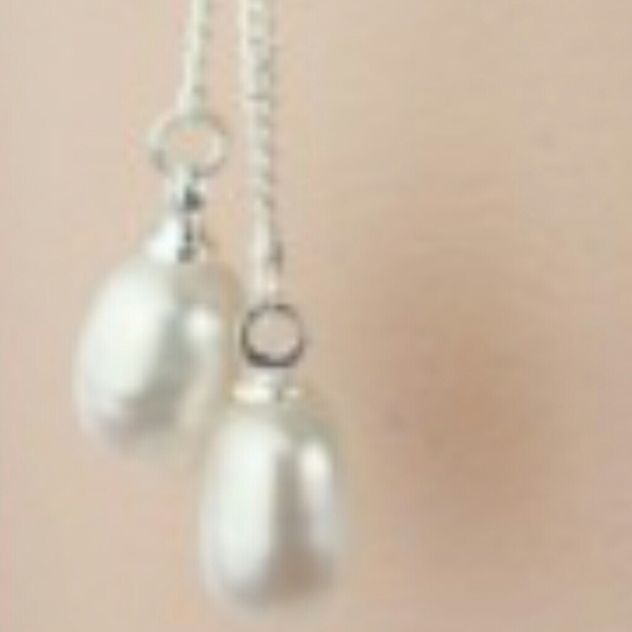 SOLD OUT*Sterling Silver Fresh H20 Cultured Pe Eri - Picture 3 of 4