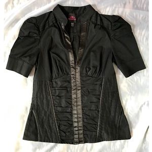 Black Bebe Top