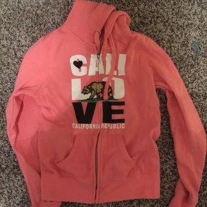 Cali love jacket with hood