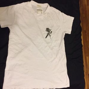 Brandy Melville White graphic tee NWT