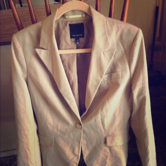 The Limited khaki blazer, size 12, a classic!