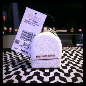 Michael kors mini backpack key chain