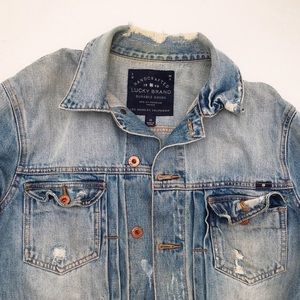 Lucky Brand Denim Jacket- light wash