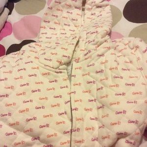Quilted Aeropostale zip-up hoodie