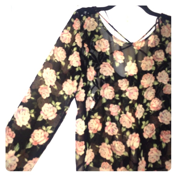 Floral long sleeve