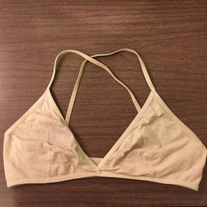 American Apparel ClassGirl Nude Bralette
