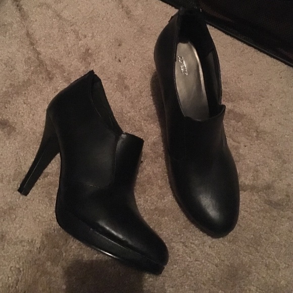 Black booties