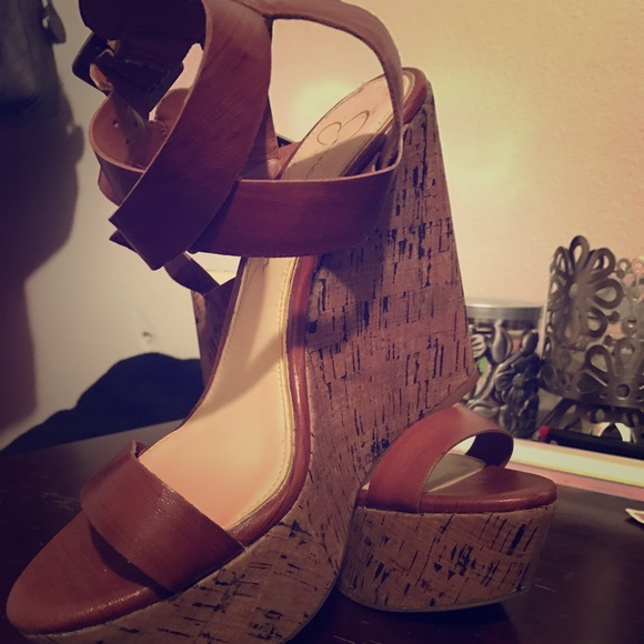 Jessica Simpson wedges