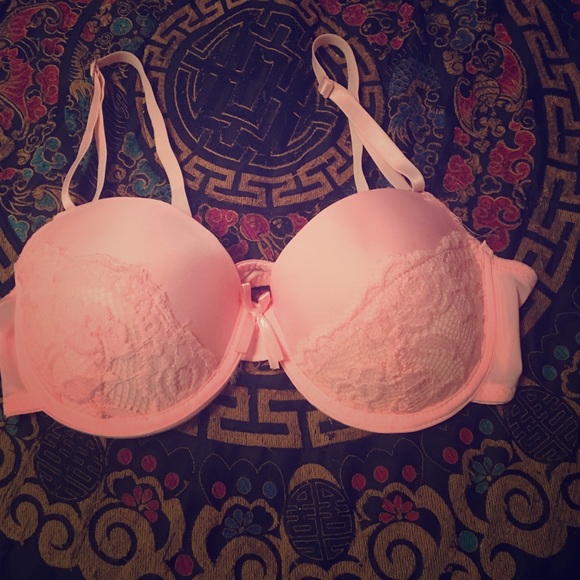 Pink bra