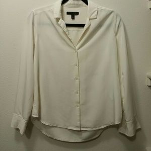 Classic white button down