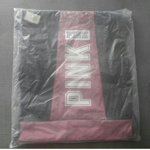 Pink Victoria secret string bag