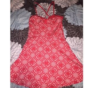 red and white Marvel Captain America dress ❤️