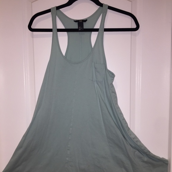 H&M Cotton racer back dress