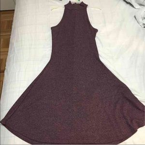 Plum Turtleneck Cotton On Dress