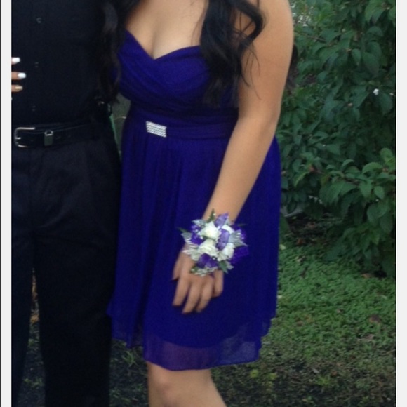 Blue short party dress!