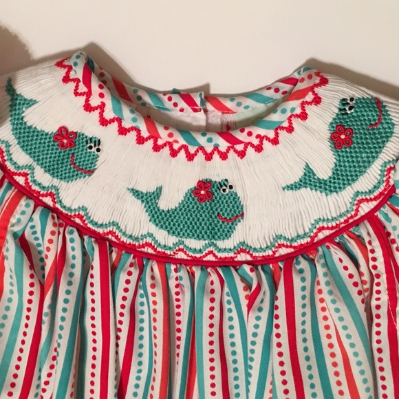 Hand Smocked Bubble - Picture 2 of 2