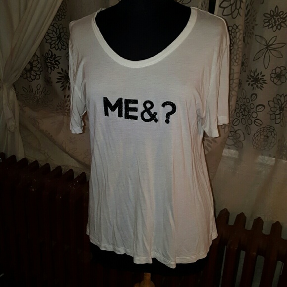 Zara Tops - Zara "Me & ?" Tee