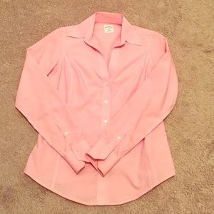 EUC Pale Pink Brooks Brothers Fitted Non Iron
