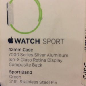 42mm Apple Watch Sport
