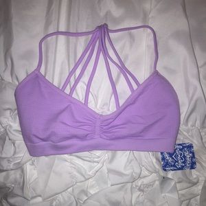 NWT free people strappy back bralette
