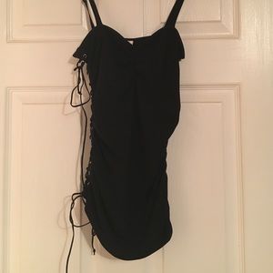 Victoria Secret corset style tank top