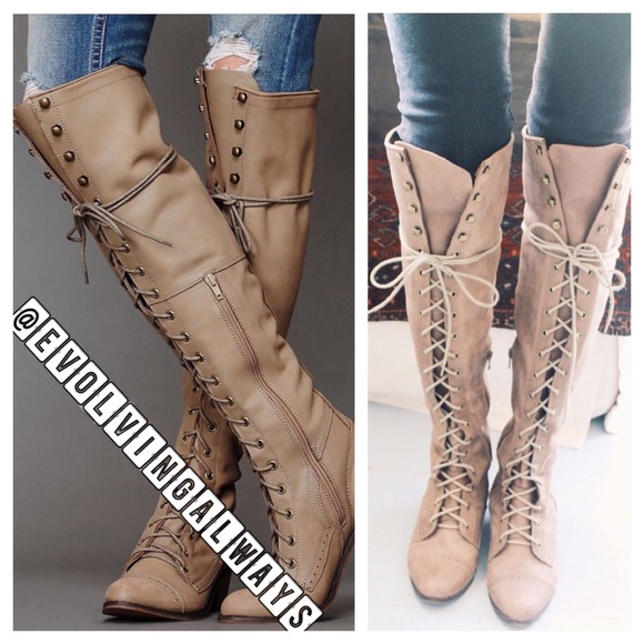 Last Pair Over the Knee Fashion Boots π - Picture 3 of 4