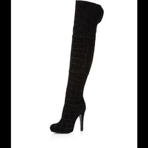 Report signature fairfax 3 black suede otk boots