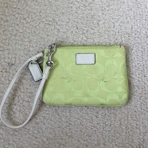 Coach wristlet