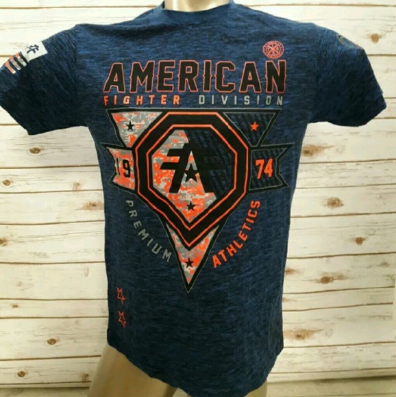 AUTHENTIC AMERICAN FIGHTER MEN'S T-SHIRT