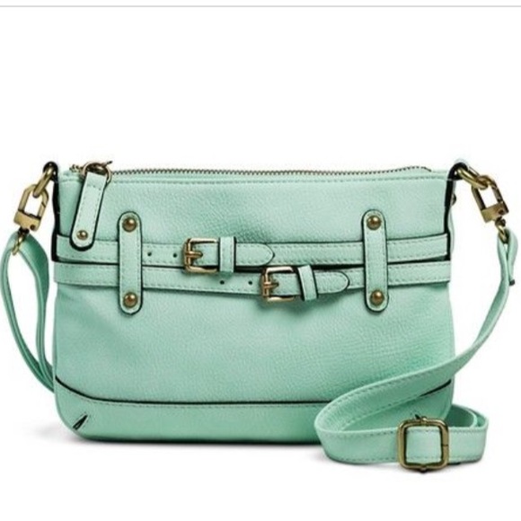 This purse is by the Merona timeless collection