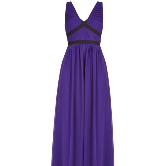 Floor Length Pleated Dress