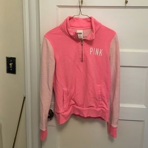VS Pink Half Zip