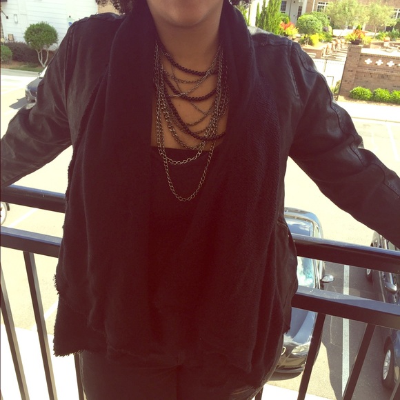 Excellent condition Free People dropped jacket