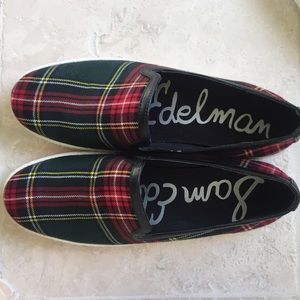 Sam Edelman plaid shoes