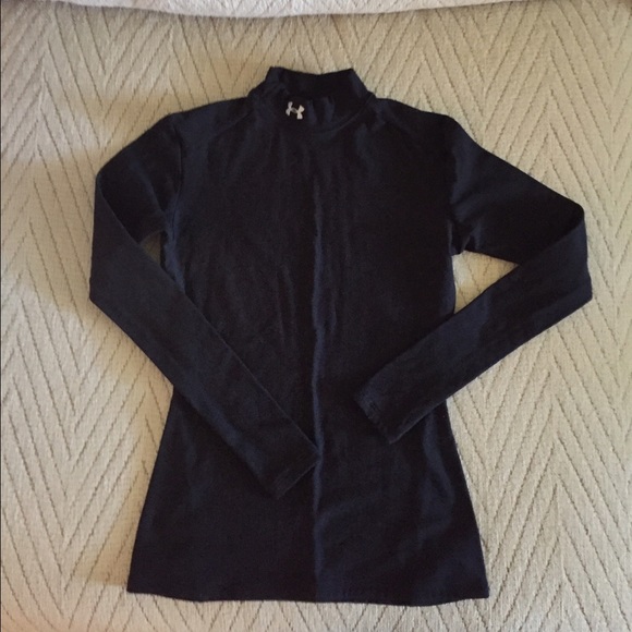 Boys Under Armour ColdGear Up Mock Long Sleeve