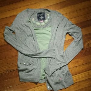 Victoria Secret PINK Grey Cardigan