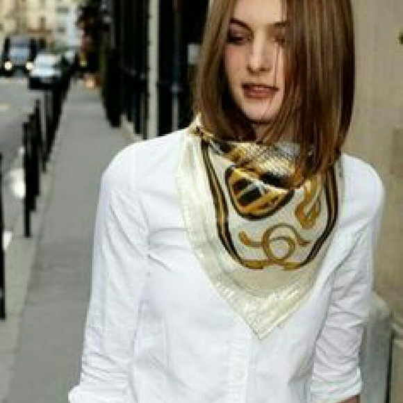 Hermes silk scarf - leopards