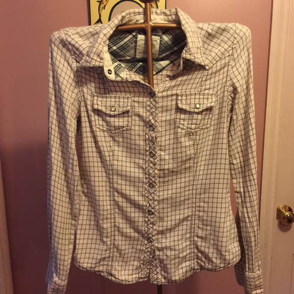 Country western button down shirt