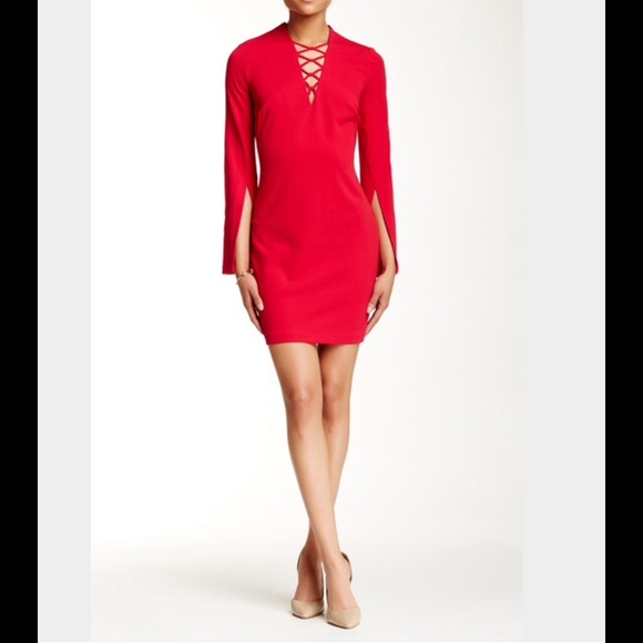 Alexia Admor Split Sleeve Dress - Picture 2 of 8